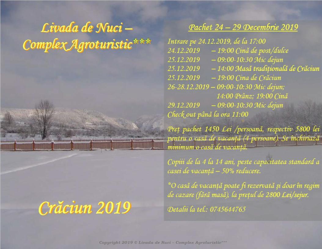 הוילה באיה דה פייר Complex Agroturistic Livada De Nuci מראה חיצוני תמונה
